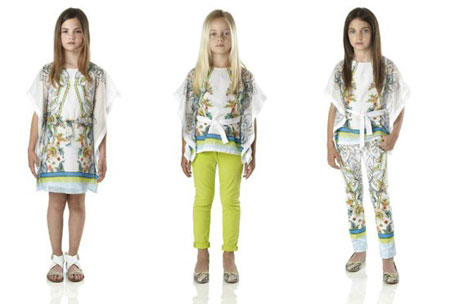 لباس های دخترانه Roberto Cavalli پائیز 2014